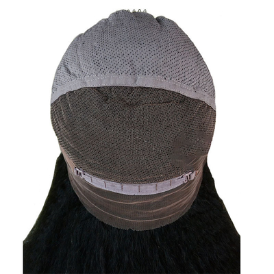 100% virgem humana não processada, cabelo remy, alta densidade, peruca com a mão toda amarrada para mulheres brancas.