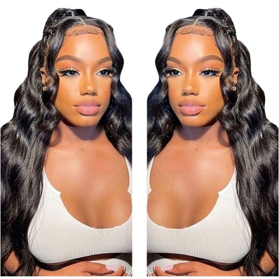 10-24 polegadas de cabelo brasileiro encaracolado Remy cabelo humano renda completa peruca amarrado à mão renda francesa transparente