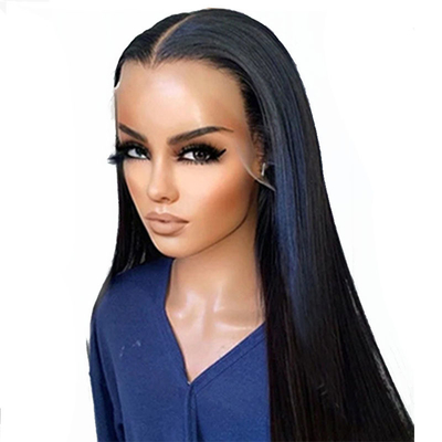 Todas as COLORES Adequado Morrer 250% Densidade HD renda Perucas de cabelo humano para mulheres negras
