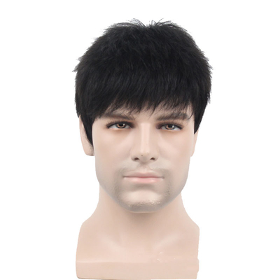 250g-450g Perucas de cabelo humano para homens 6 polegadas de comprimento direto dos fabricantes no melhor