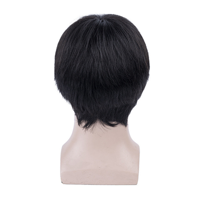 250g-450g Perucas de cabelo humano para homens 6 polegadas de comprimento direto dos fabricantes no melhor