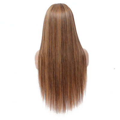 100% de cabelo humano superior cabelo brasileiro destaque de cabeça faixa sem cola peruca P4/27 para mulheres negras
