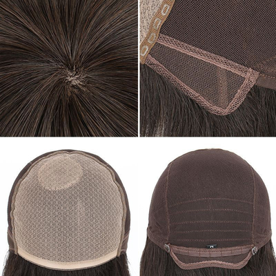 100% não processado virgem brasileira heterossexual mulher natural cabelo humano seda top base perucas