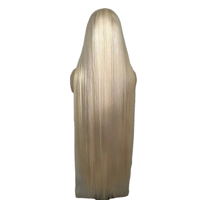 Cabelo Europeu 40 polegadas pré-plucked cutícula alinhada renda frontal cabelo humano perucas