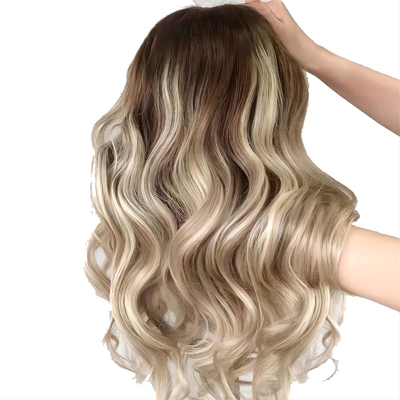 Melhore o teu visual com renda Top cabelo humano europeu mulheres judaicas peruca perucas kosher