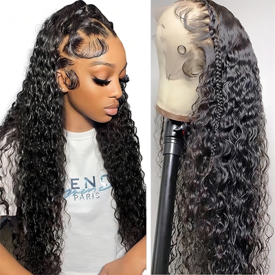 360 Full 13x6 Hd Lace Frente de Cabelos Virgens Perucas 100% de Cabelos Humanos Naturais Com Frontais