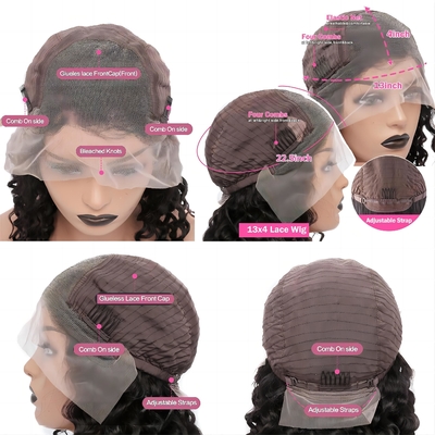 Perucas de cabelo humano para todas as cores do tipo de cabelo indiano