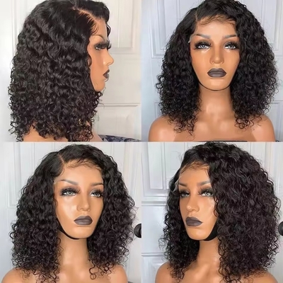 Super duplo desenhado cabelo humano bruto Hd Peruca de renda com cor de cabelo personalizável