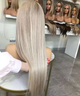 Cabelo Europeu Cabelo Humano Perucas com Frontal 180% Densidade HD renda Frente e corpo onda