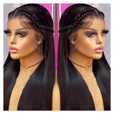 250g-450g Original Brazilano Bone Straight 360 Perucas de Cabelo Humano Para Mulheres Negras